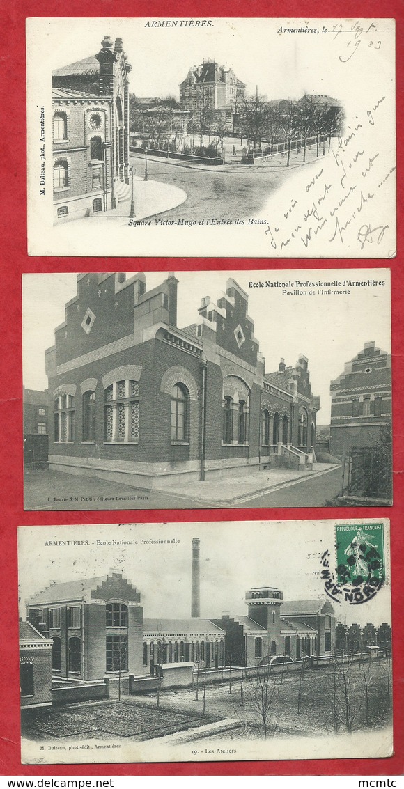 6  CPA -    Armantières     -(Nord ) - Armentieres