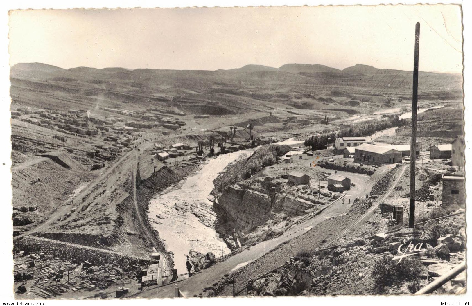 AFRIQUE DU NORD ALGERIE M SILA : VUE GENERALE DU BARRAGE  - N° 4 Ed PHOTOS AFRICAINES ALGER - M'Sila