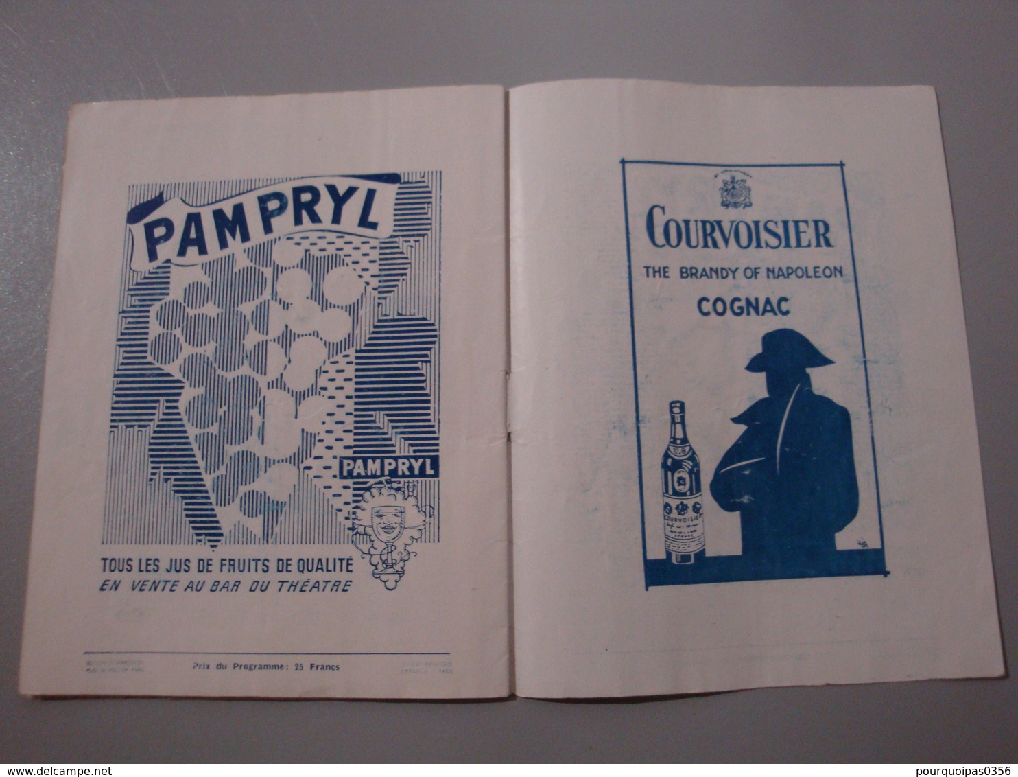 PROGRAMME CIRQUE DE PARIS MEDRANO 1948/1949 CLOWNS FRATELLINI