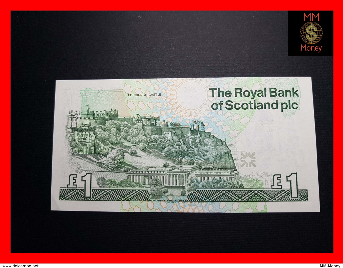 SCOTLAND 1 £  8.12.1992  P. 356 *COMMEMORATIVE*  *European Summit* RBS   UNC - 1 Pound