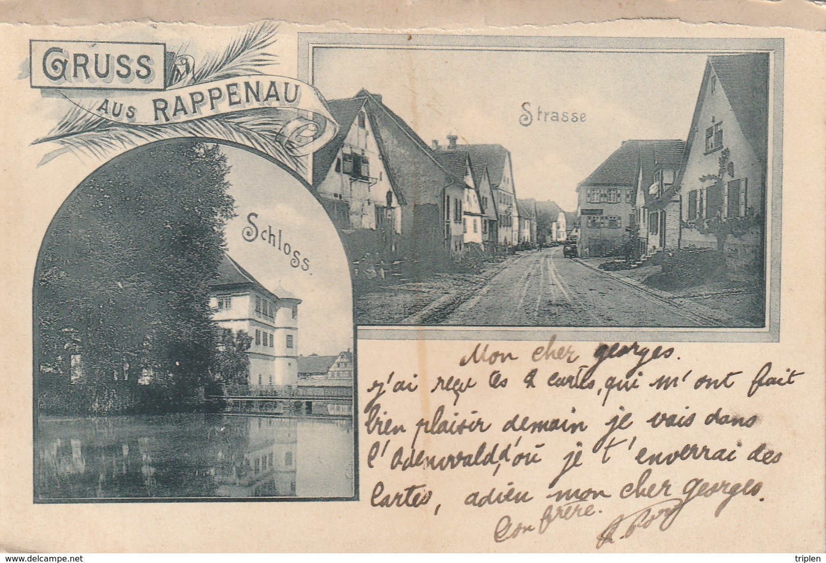 Gruss Aus Rappenau 1900 - Bad Rappenau