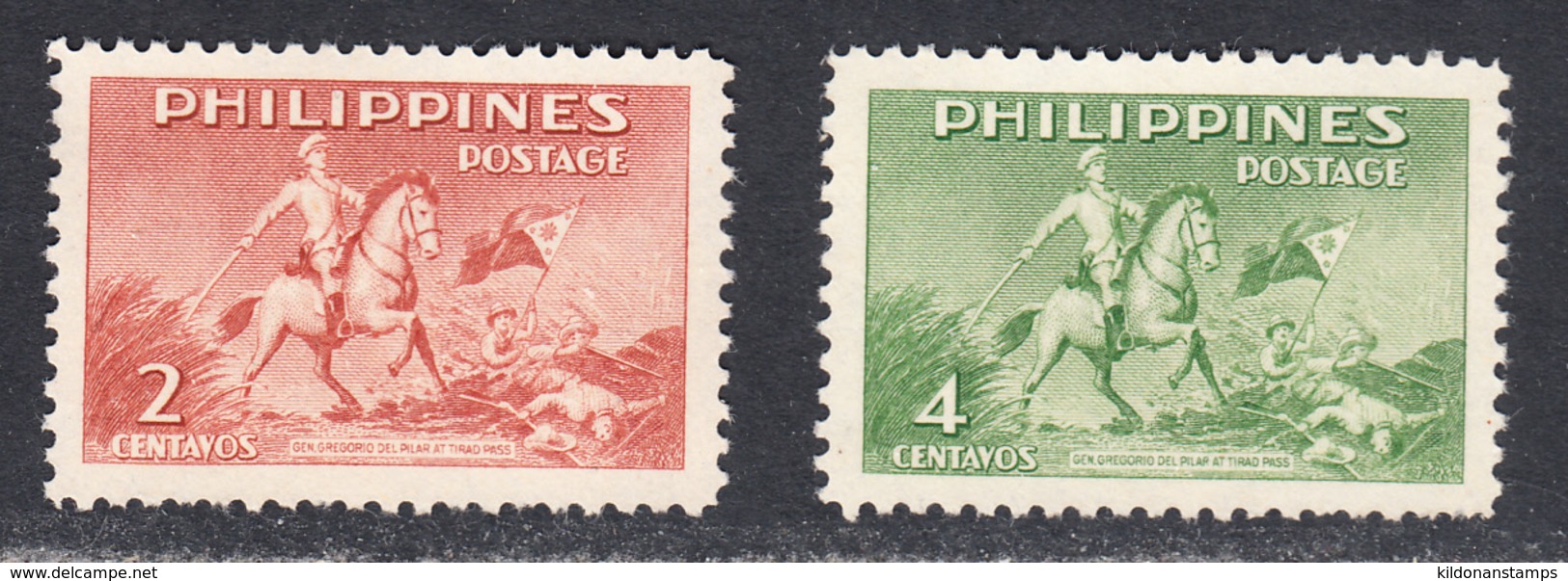 Philippines 1949, Mint No Hinge, , Sc# 535-536 ,SG ,Mi 499-500,Yt - Filipinas