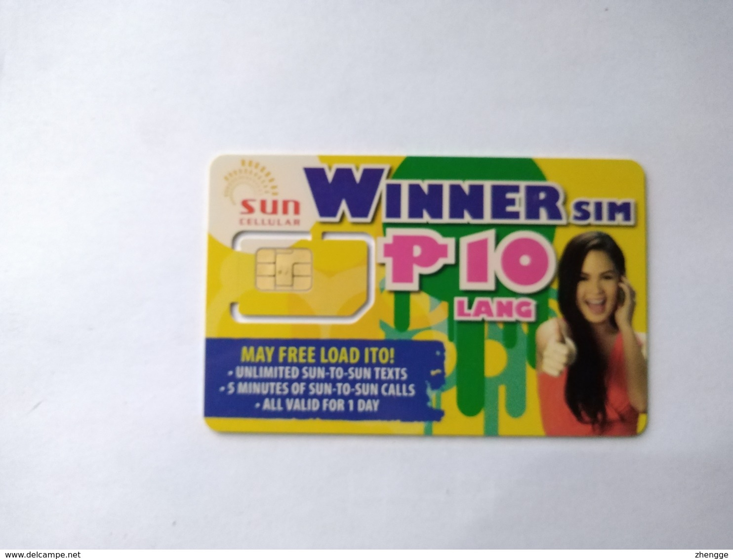Philippines GSM SIM Cards, (1pcs,MINT)(sample) - Filippijnen