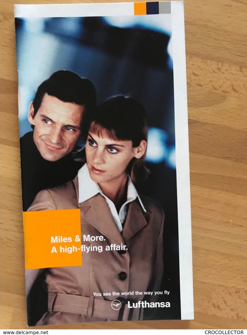 LUFTHANSA Miles & More A High-flying Affair 1998 - Handbücher