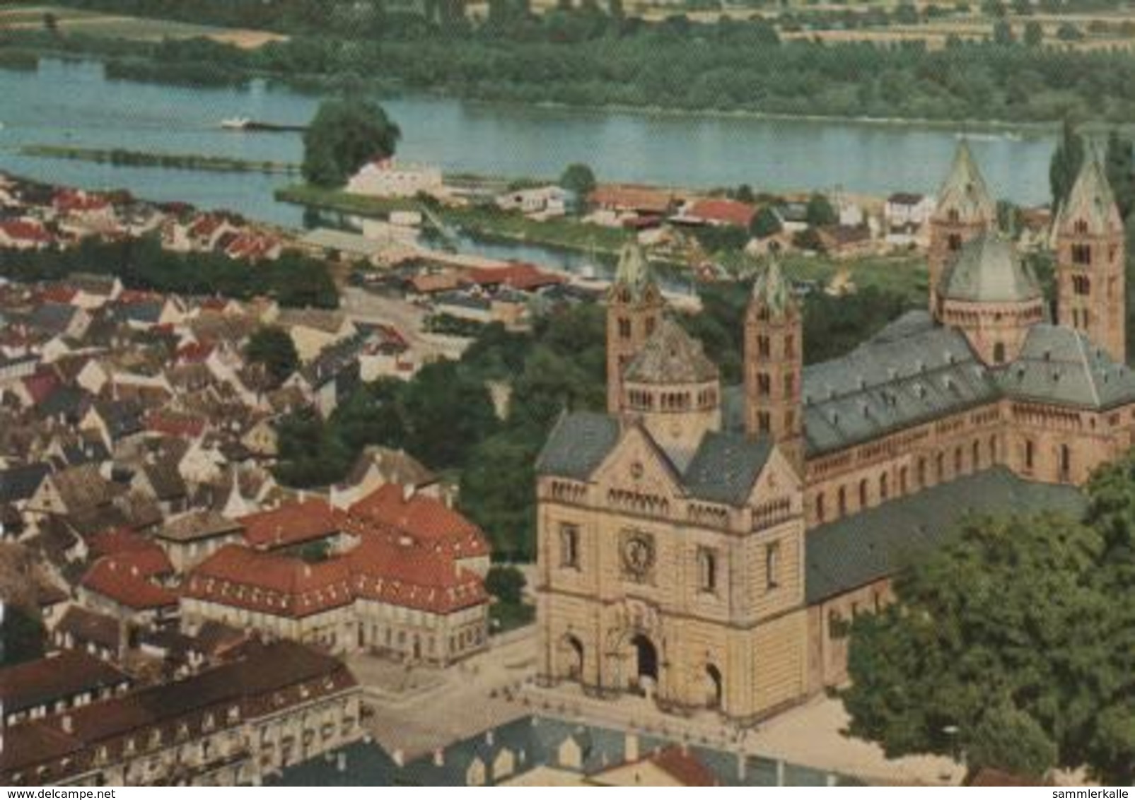 Speyer - Dom (Luftaufnahme) - Ca. 1970 - Speyer