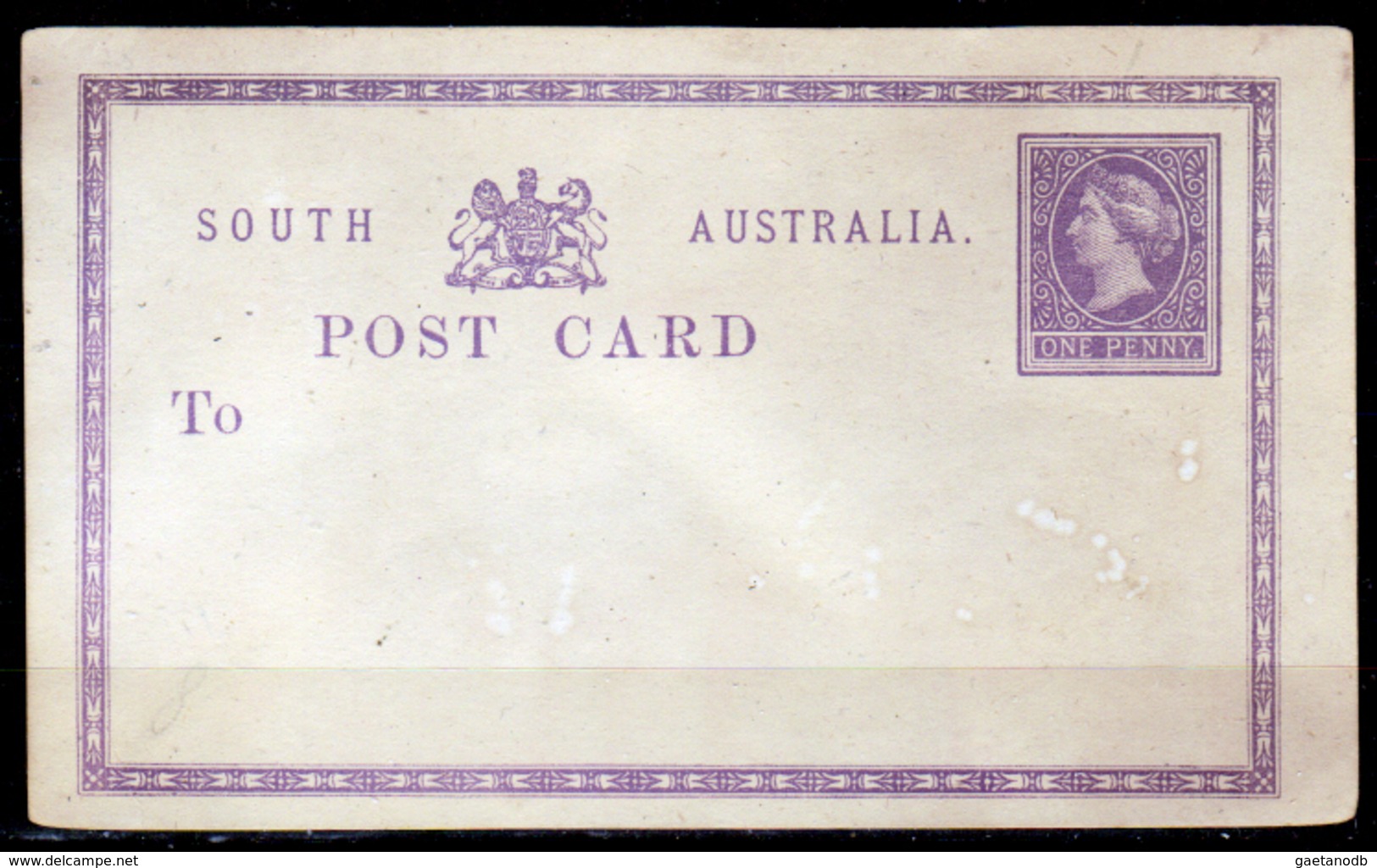 Australia Del Sud-0001 -  Cartolina Postale Da 1 Penny, Nuova - - Cartas & Documentos