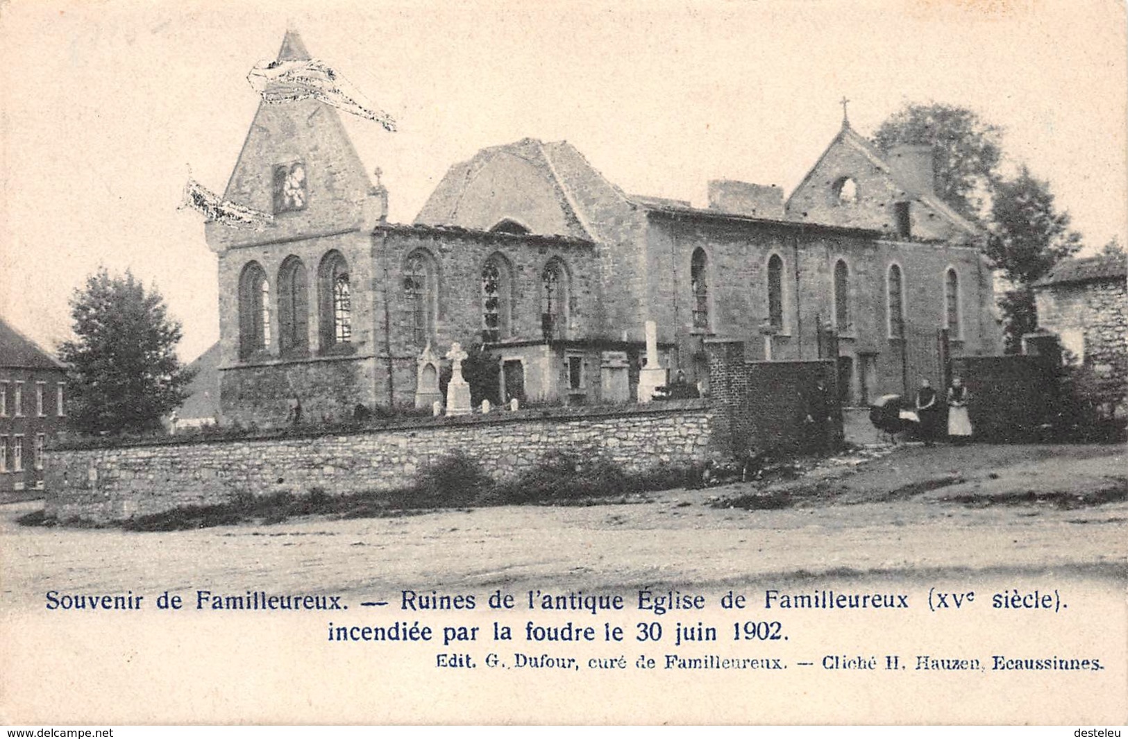 Ruines De L'antique Eglise De Familleureux - Seneffe