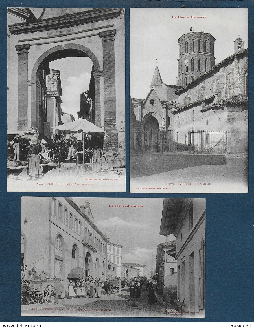 VERFEIL - 3 Cartes - Verfeil