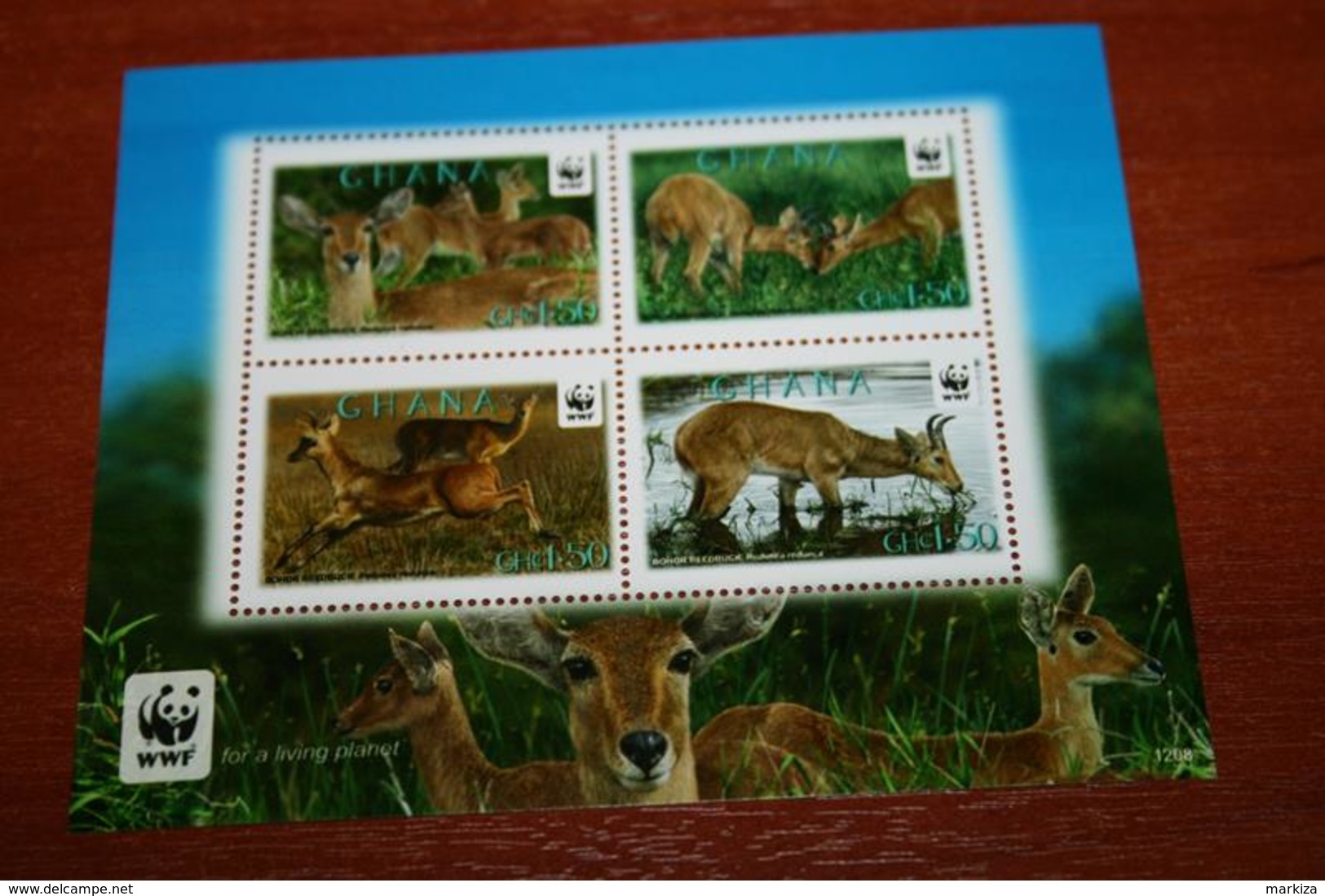 WWF  Ghana  Rare Mini-block  Fauna - Other & Unclassified