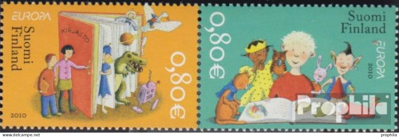 Finnland 2041-2042 Paar (kompl.Ausg.) Postfrisch 2010 Kinderbücher - Unused Stamps