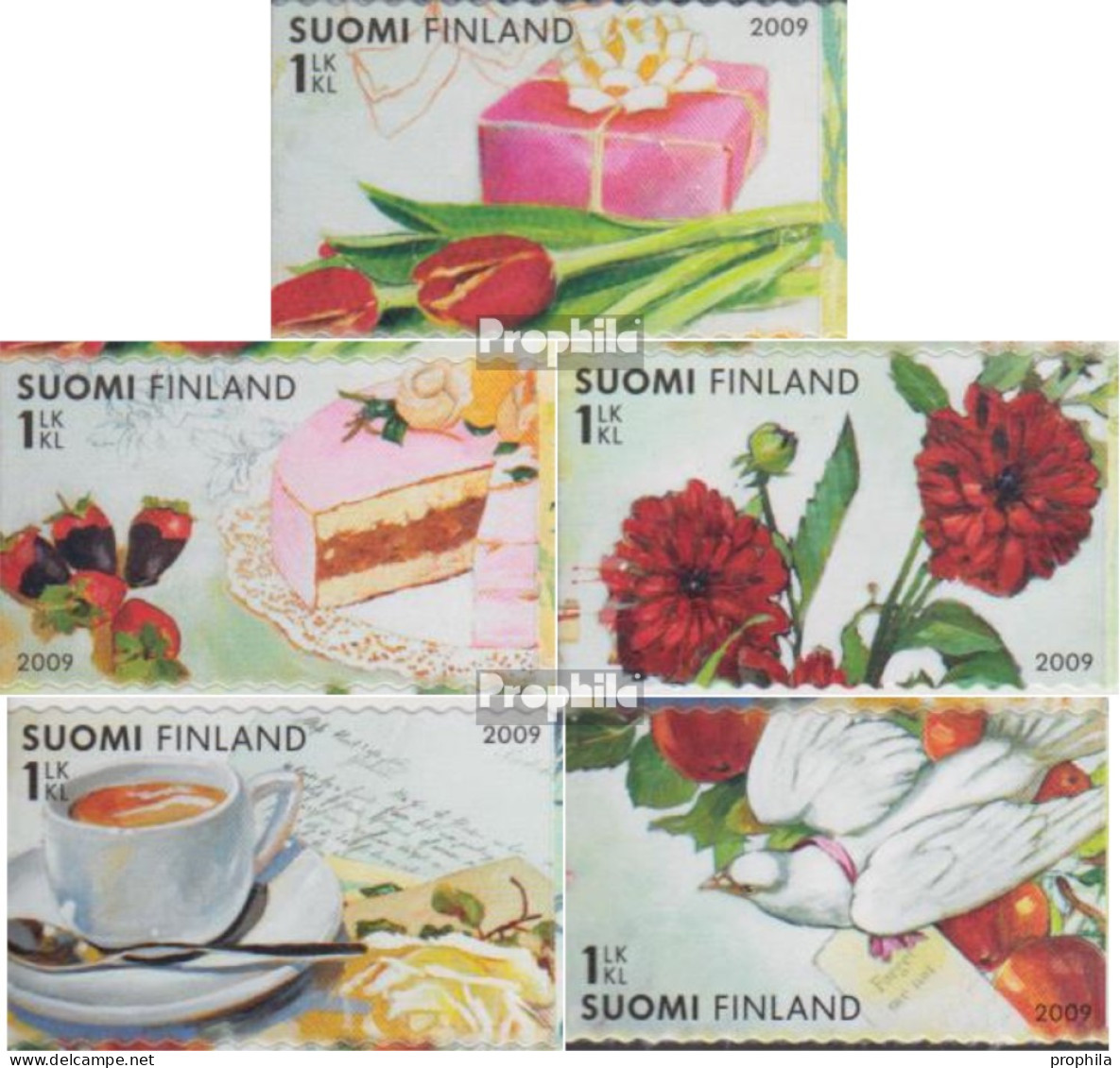 Finnland 1962-1966 (kompl.Ausg.) Postfrisch 2009 Grußmarken - Unused Stamps