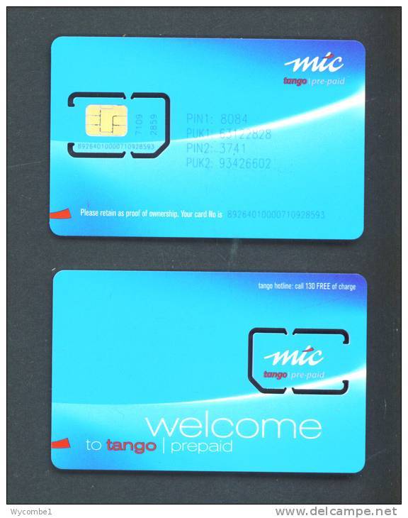 NAMIBIA  -  Mint/Unused SIM Chip Phonecard As Scan - Namibia