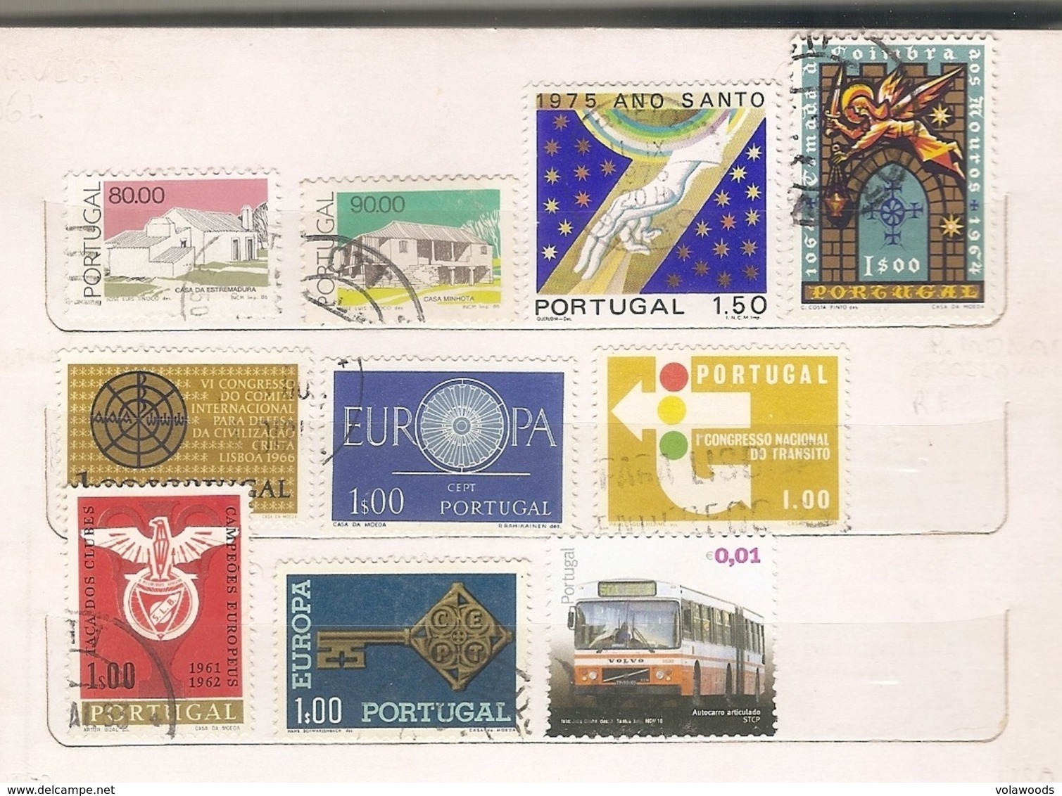 Portogallo - lotto di 190 francobolli usati e nuovi tutti diversi anche in serie complete - senza album!!!!