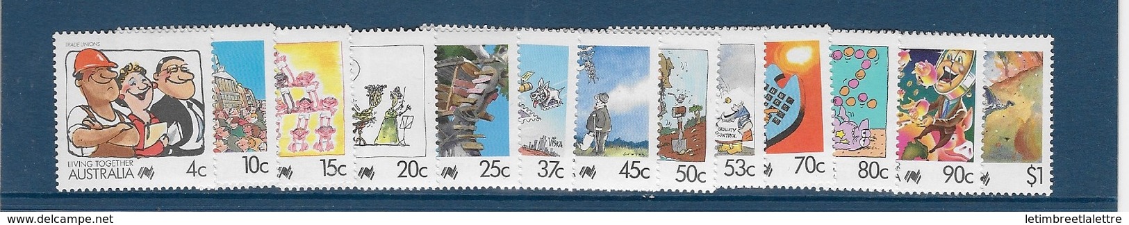 Australie N°1051 à 1063** - Mint Stamps