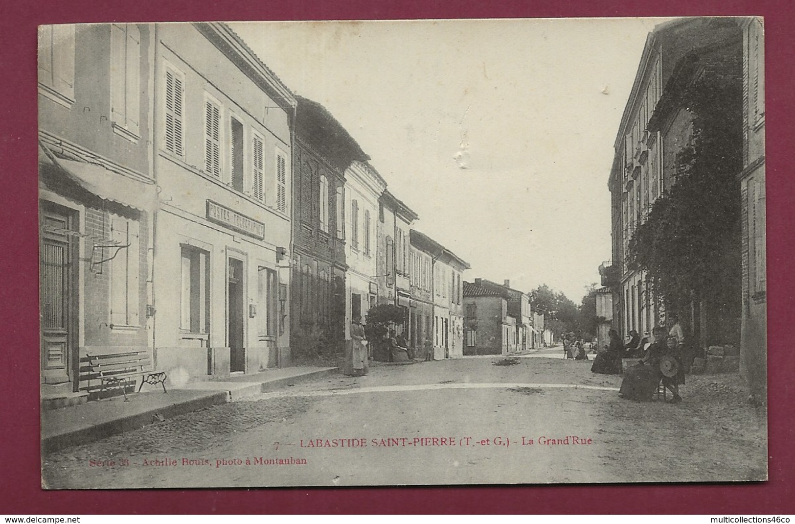 210420B - 82 LABASTIDE SAINT PIERRE La Grand'rue - Postes Et Télégraphes PTT - Achille Bouis Phot. - Labastide Saint Pierre