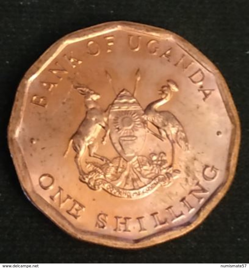 OUGANDA - UGANDA - 1 SHILLING 1987 - KM 27 - Ouganda