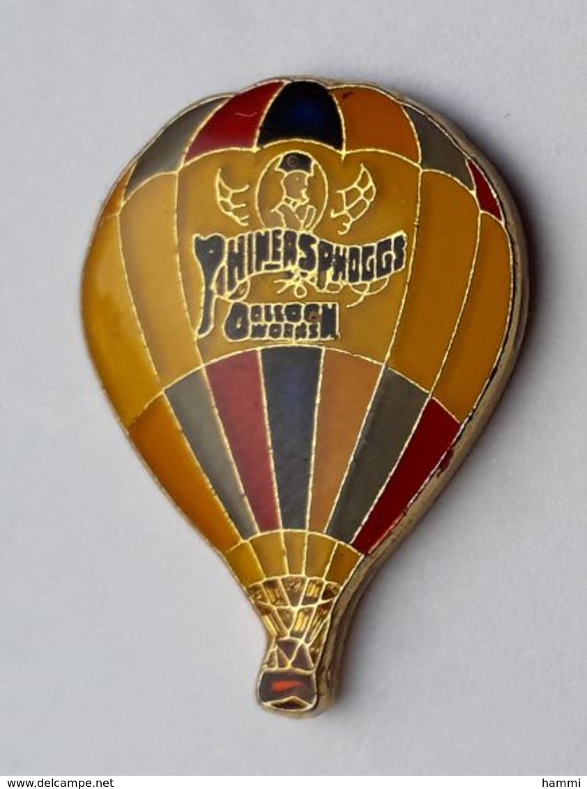 E01 Pin's Montgolfière Seville Quarter Phineas Phogg’s Balloon Spain Espagne RARE - Montgolfières