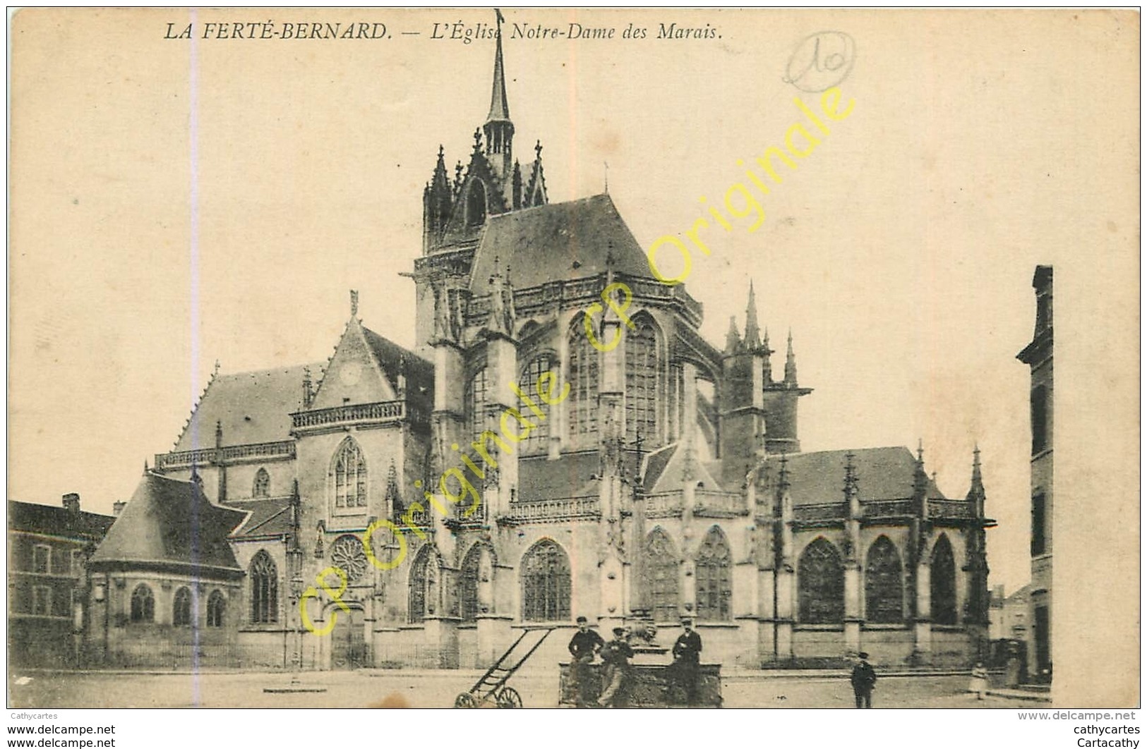 72.  LA FERTE BERNARD . L'église Notre Dame Des Marais . - La Ferte Bernard