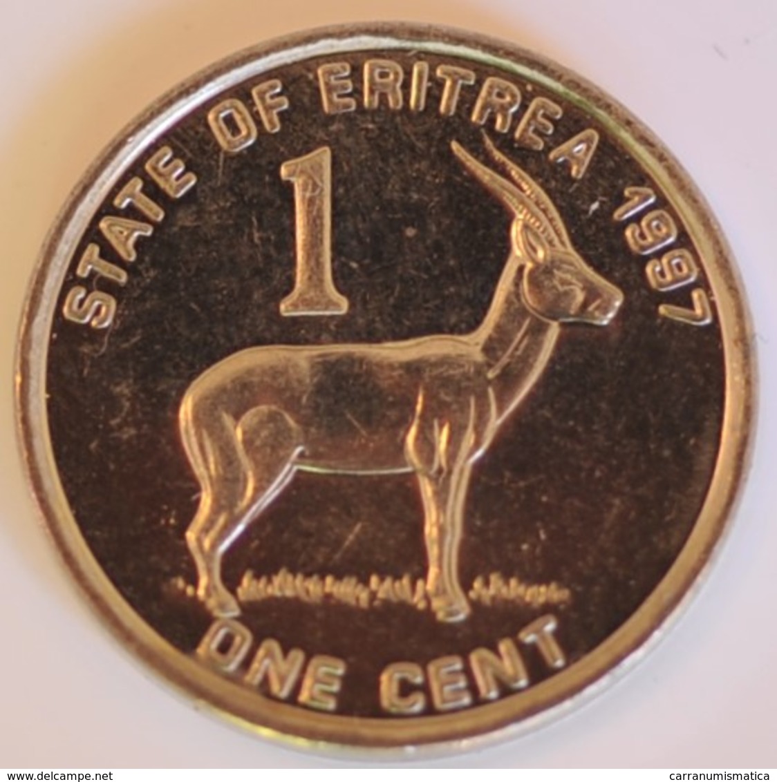 ERITREA 1 CENT 1997 - Eritrea