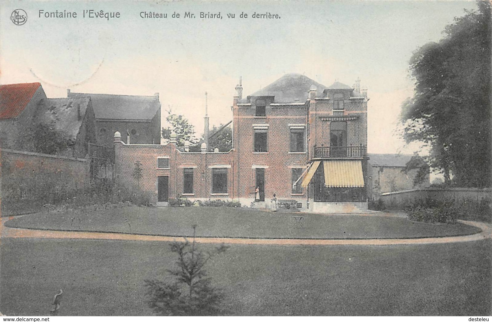 Château De Mr. Briard Vu De Derrière - Fontaine-l'Évêque - Fontaine-l'Evêque