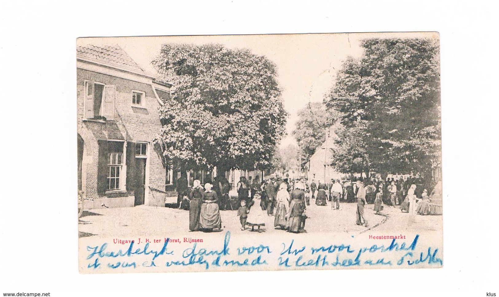 Rijssen Heestenmarkt -beestenmarkt TOPKAART - Rijssen