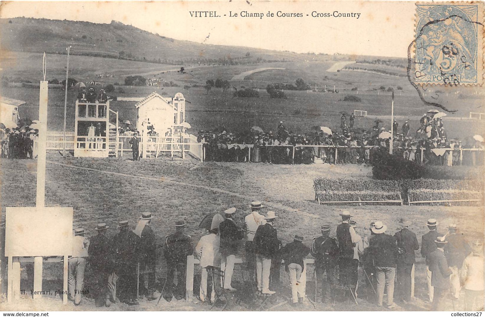 88-VITTEL-LE CHAMP DE COURSES,CROSS-COUNTRY - Contrexeville