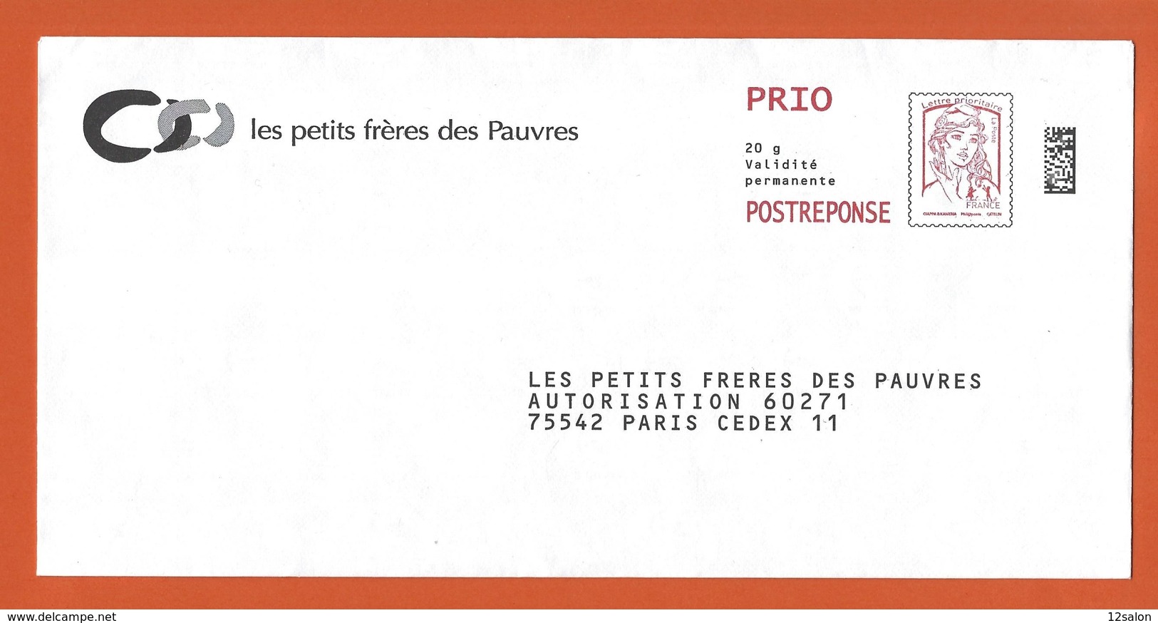 ENTIERS POSTAUX PRET A POSTER TYPE CIAPPA LES PETITS FRERES DES PAUVRES - PAP: Ristampa/Ciappa-Kavena