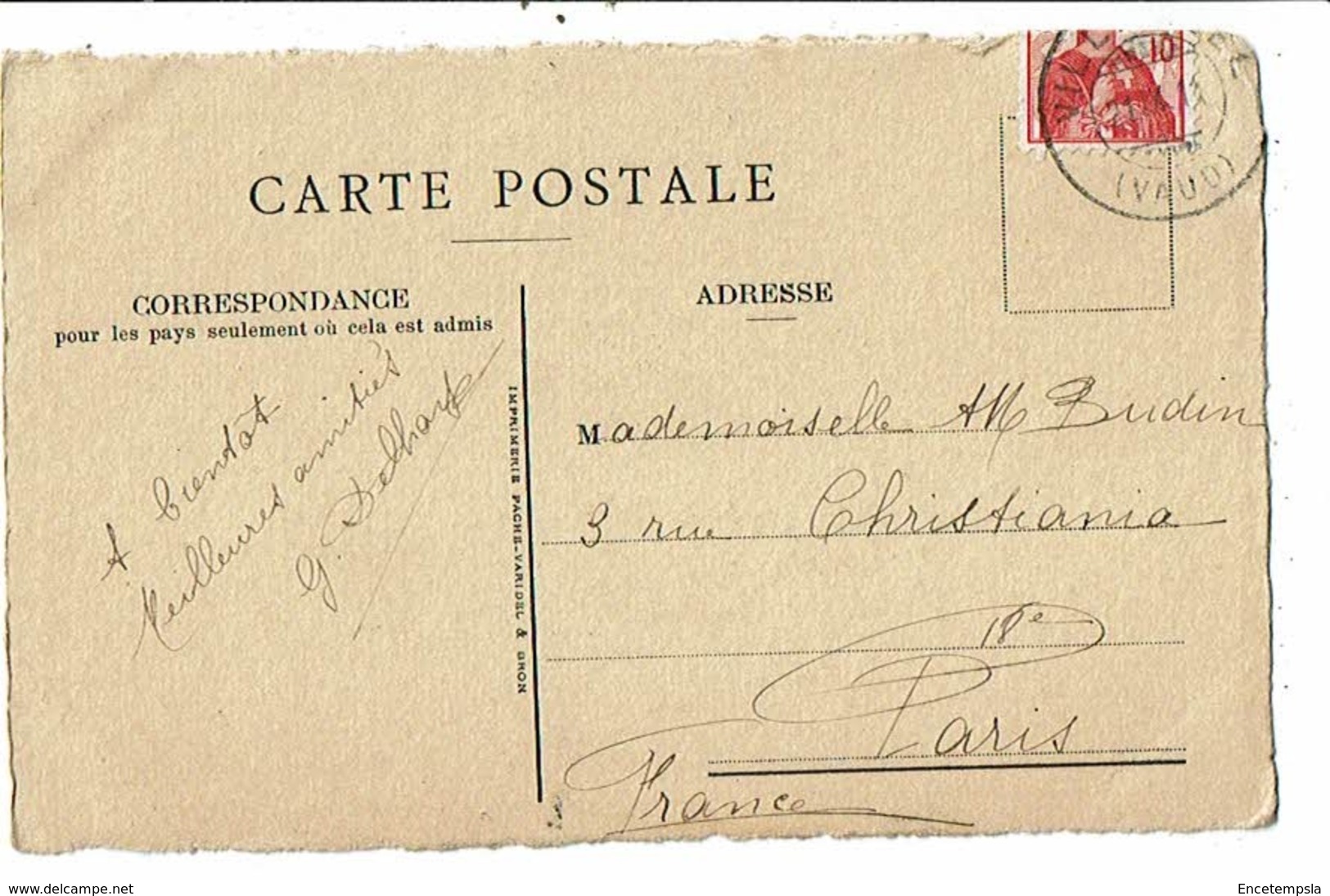 CPA-Carte Postale-Suisse-Croquis Du Temple De Villarzel -1912?VMO15791 - Villarzel