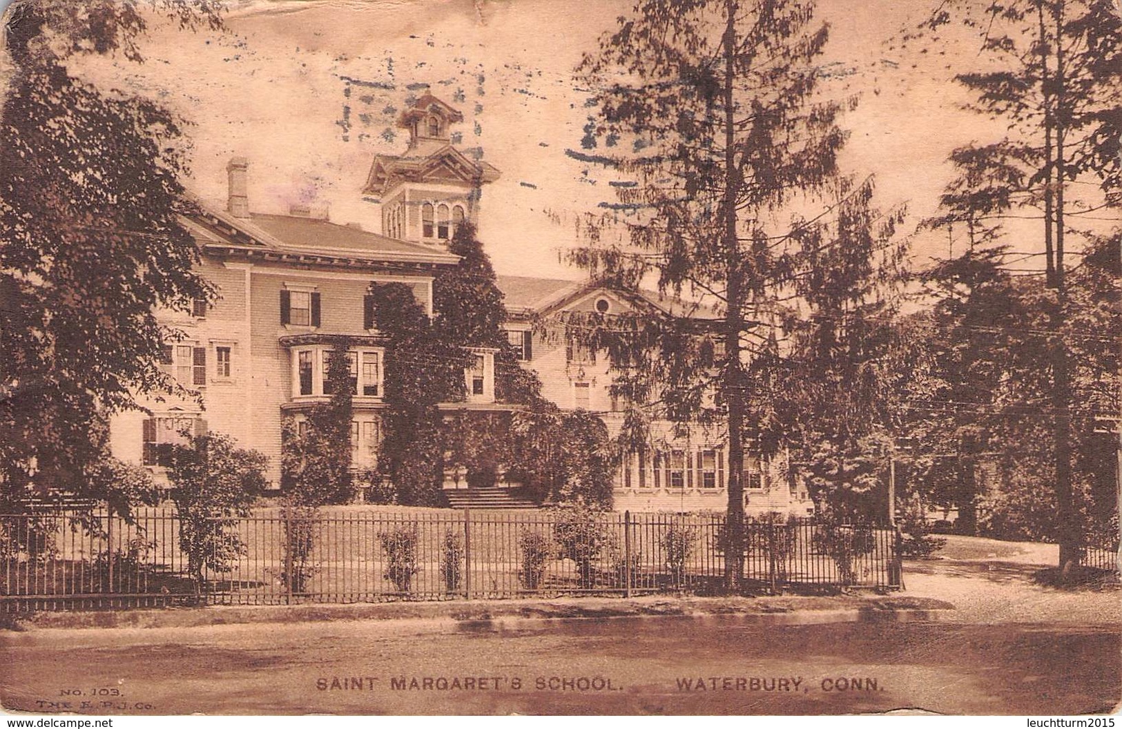 WATERBURY - SAINT MARGARET'S SCHOOL 1917 /ak1062 - Waterbury