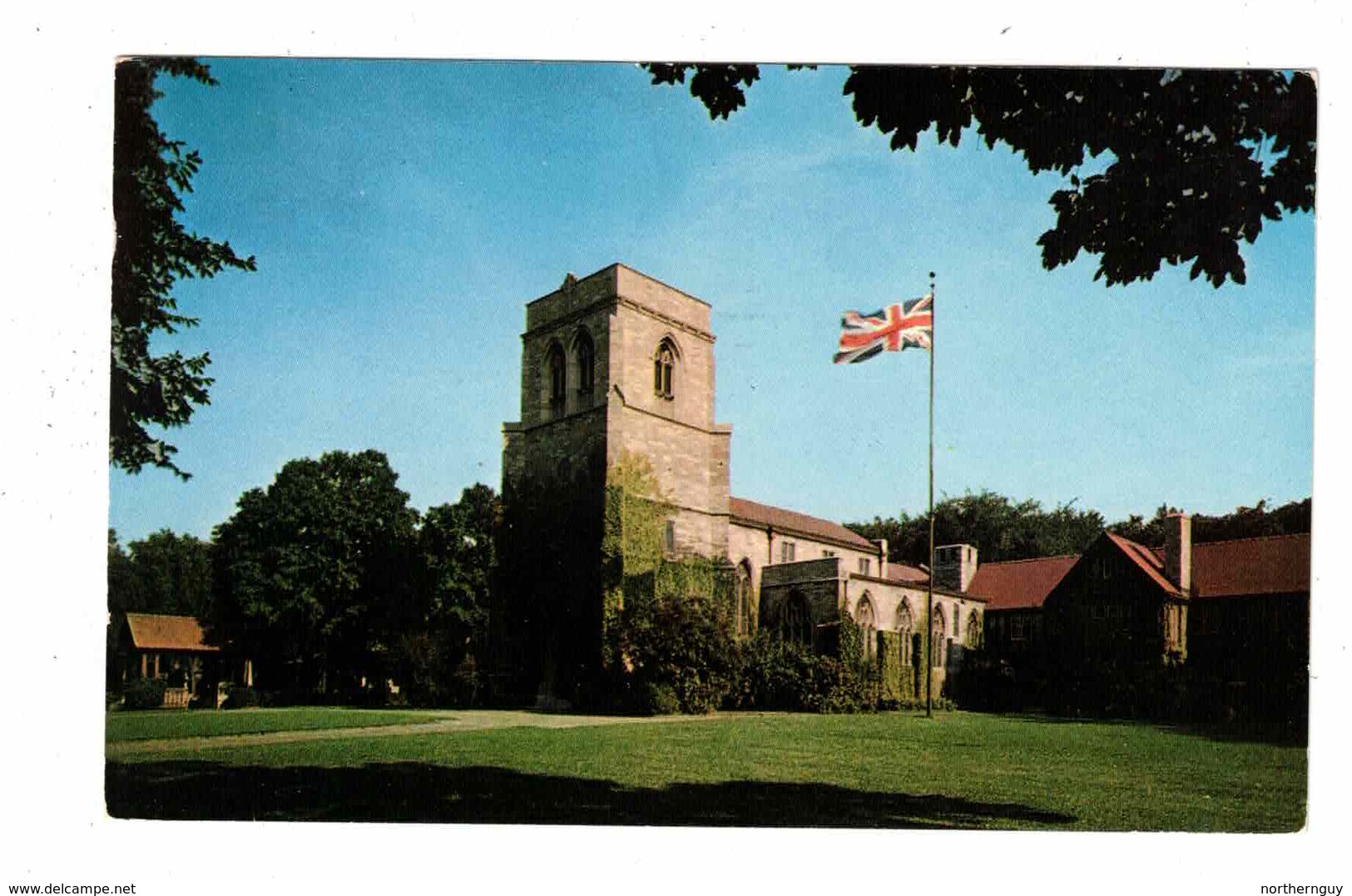 WINDSOR, Ontario, Canada, Saint Mary's Anglican Church, 1962 Chrome Postcard, ESSEX County - Windsor