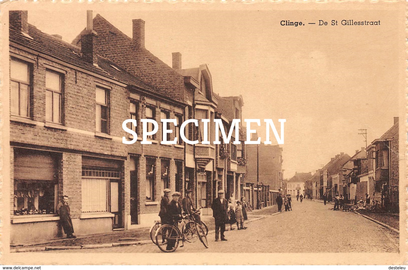 De St Gillesstraat - Klinge - Sint-Gillis-Waas