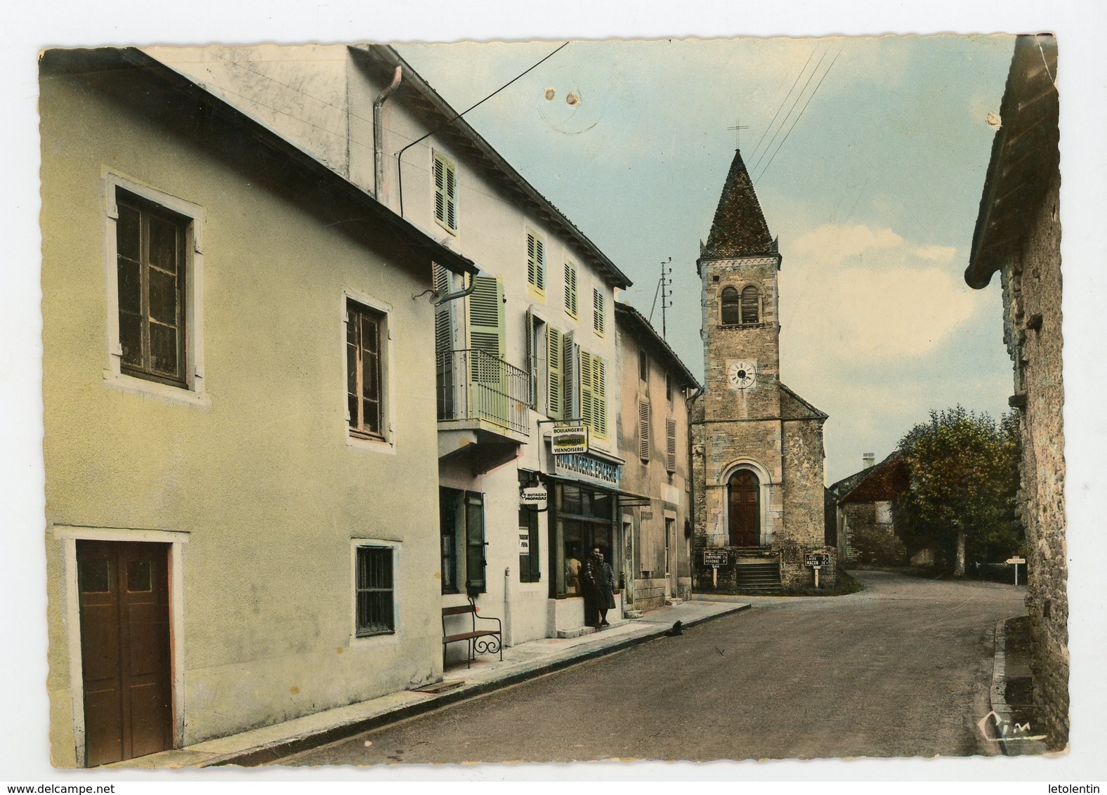 CPM:  71 - St-MAURICE DE SATONNAY - GRANDE RUE - - Otros & Sin Clasificación