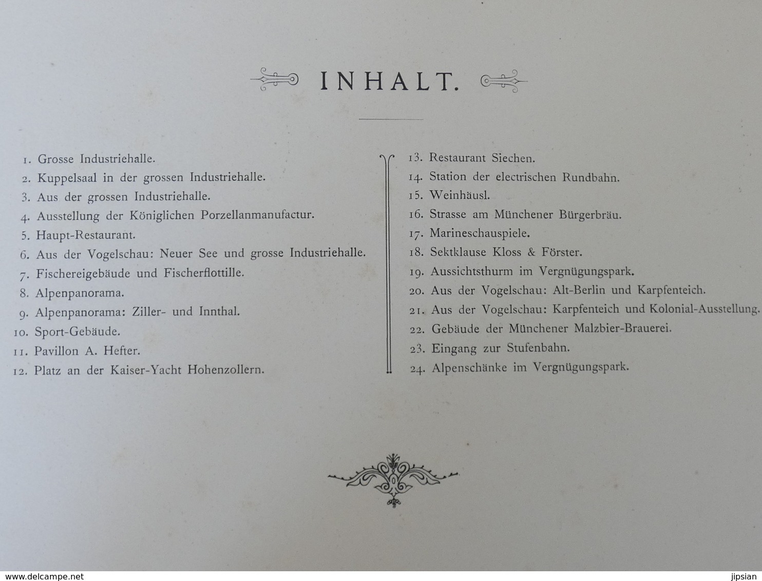 Plaquette Avec 24 Photos De 1896 Berliner Gewerbe Austellung -- Exposition Commerciale Berlin De 1896 -- M2 - Berlin & Potsdam