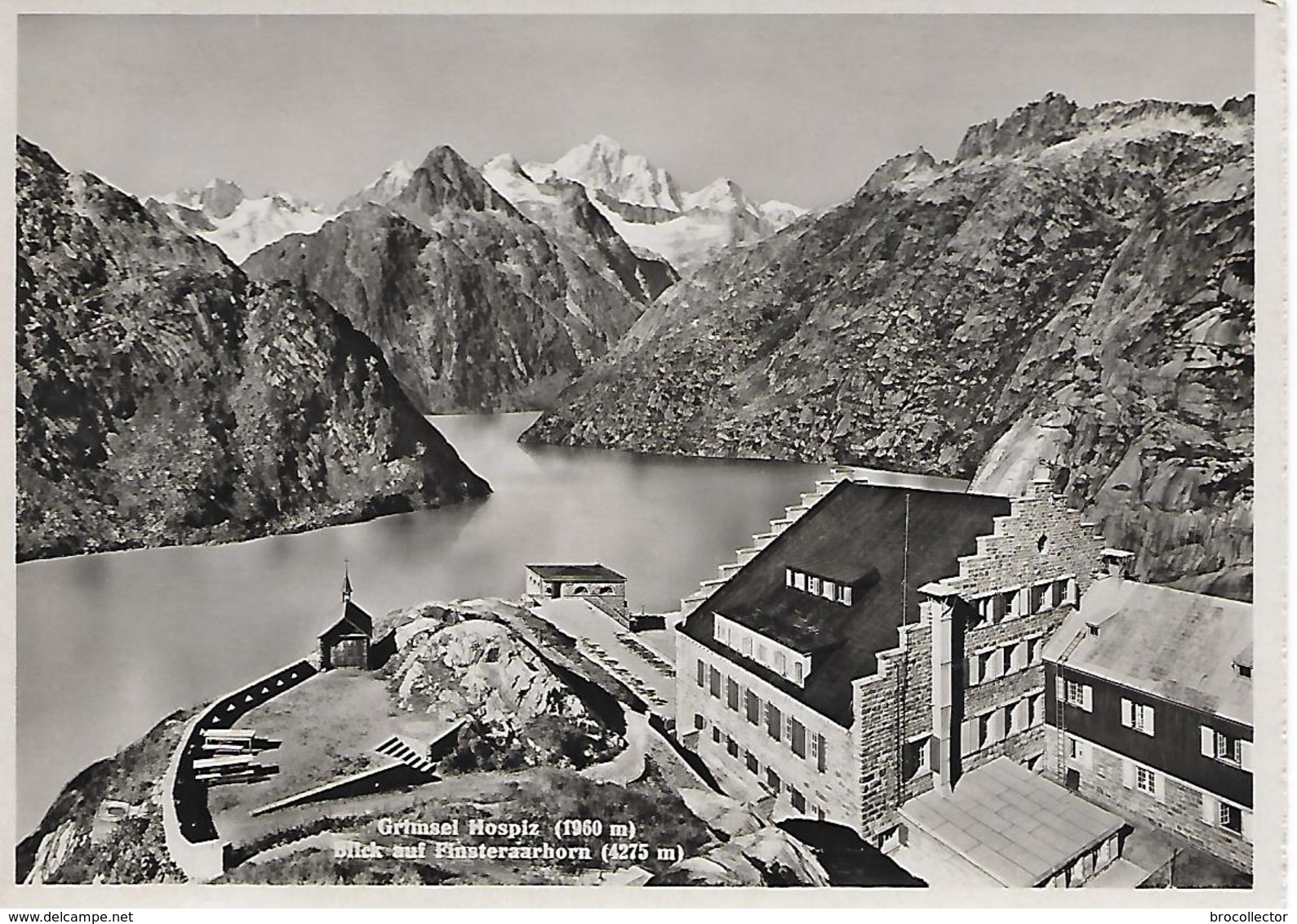 GUTTANNEN ( Suisse ) - Hôtel Grimsel Hospiz  ( .C.P.S.M. , Gd - Ft ) - Guttannen