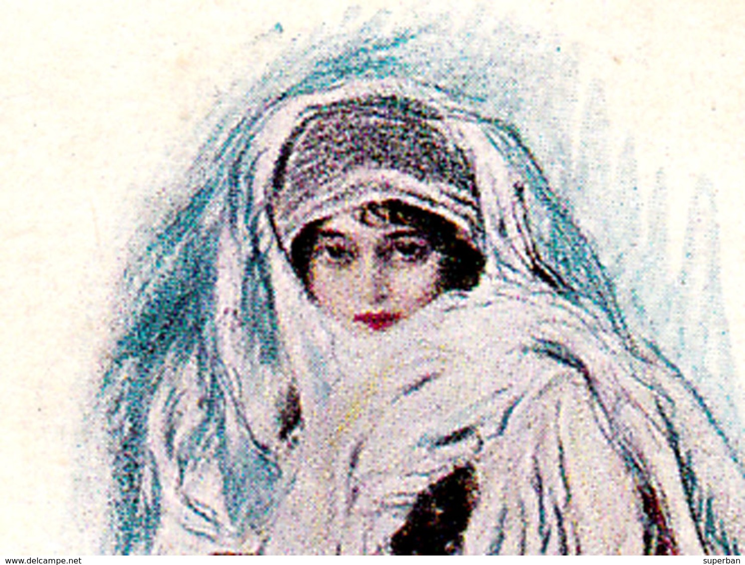 ABEL FAIVRE : JEUNE FEMME Aux PIEDS NUS - PROBABLEMENT D'UN PAYS BALKANIQUE / BAREFEET YOUNG LADY ~ 1910 - RRR ! (ae546) - Faivre