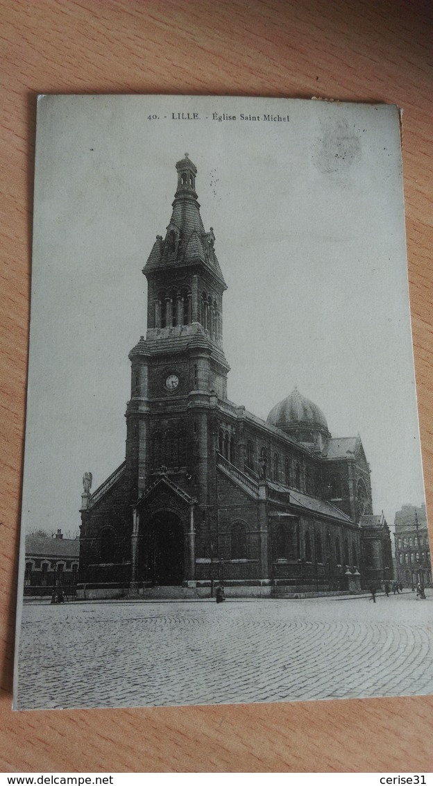 CPA -  LILLE - 40. église St Michel - Lille