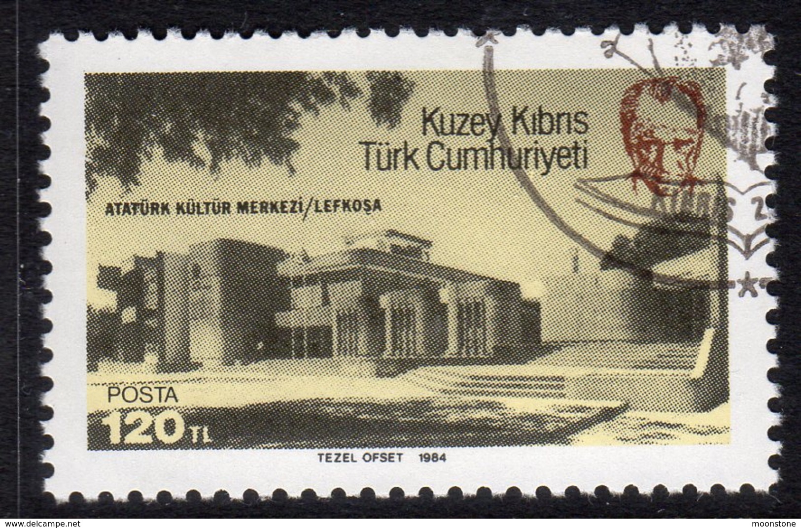 Cyprus Turkish 1984 Ataturk Cultural Centre, Used, SG 153 (A) - Gebraucht
