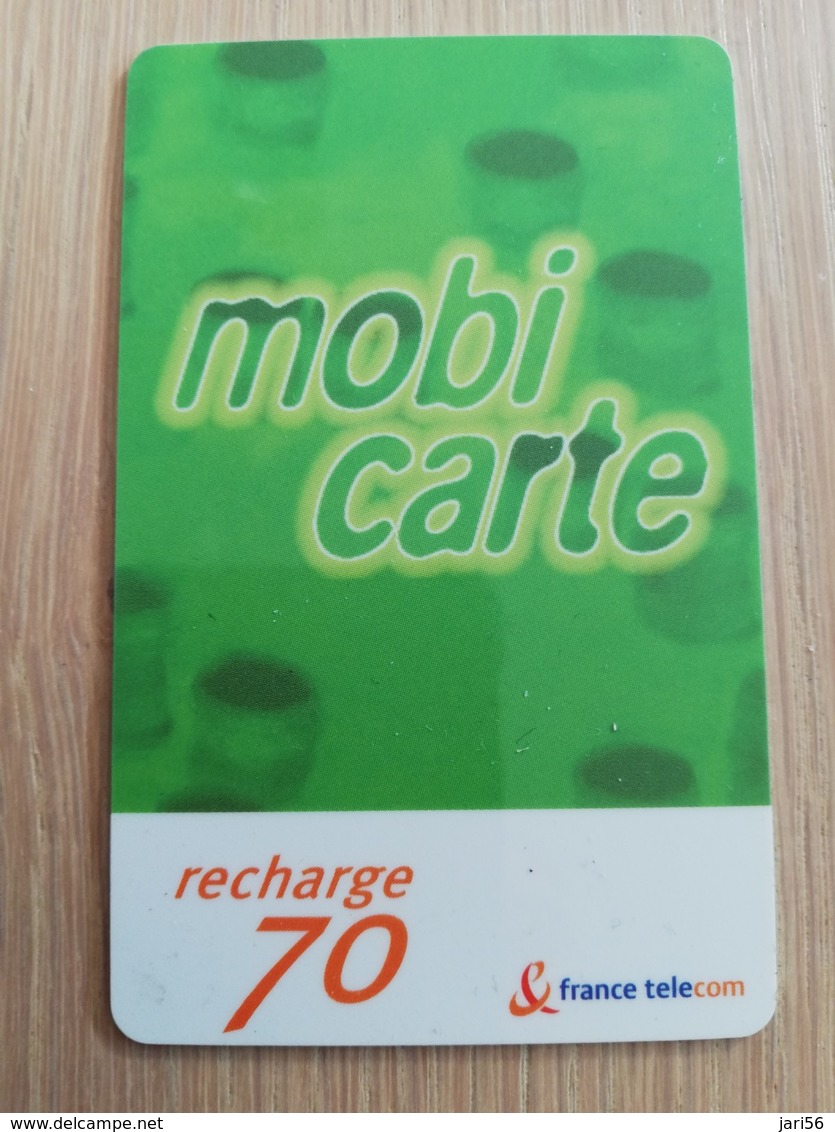 FRANCE/FRANKRIJK  Mobi Recharge 70    PREPAID  USED    ** 1477** - Mobicartes (GSM/SIM)