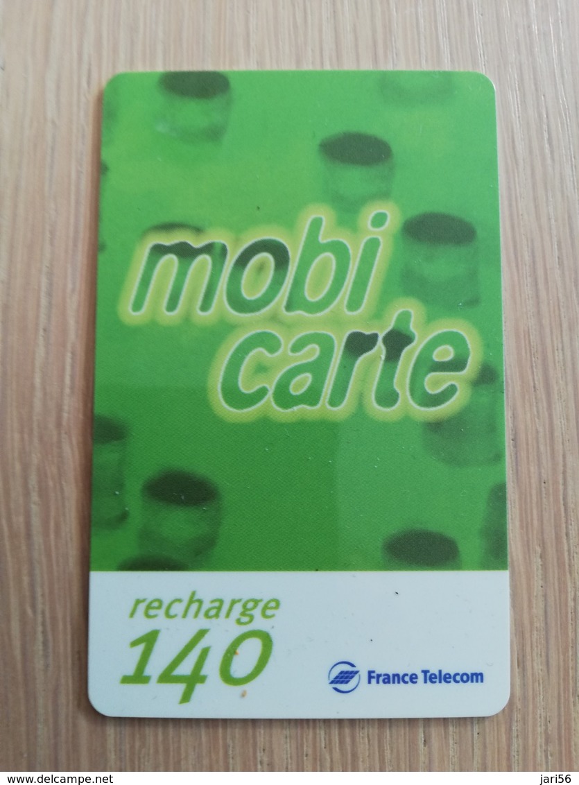 FRANCE/FRANKRIJK  Mobi Recharge 140    PREPAID  USED    ** 1478** - Mobicartes: Móviles/SIM)