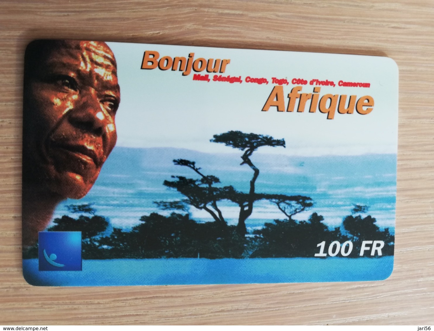 FRANCE/FRANKRIJK   Bonjour Afrique   PREPAID  USED    ** 1482** - Mobicartes: Móviles/SIM)