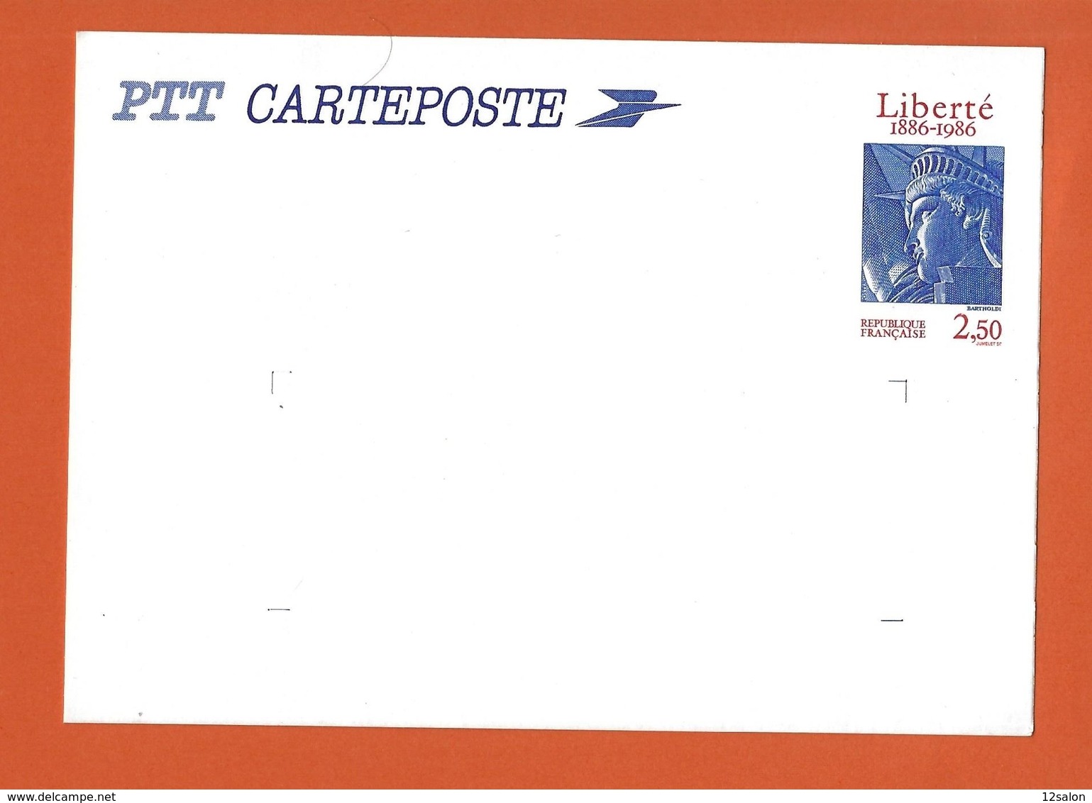 ENTIERS POSTAUX CARTE POSTALE  TYPE STATUE LIBERTE - Standard Postcards & Stamped On Demand (before 1995)