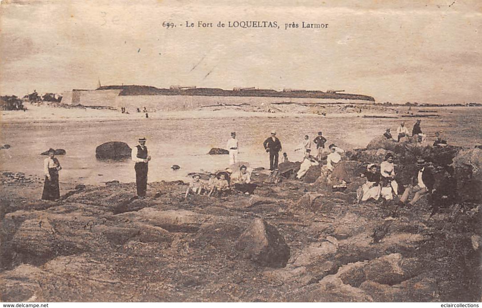 Larmor Plage          56        Le Fort De Loqueltas        (Voir Scan) - Larmor-Plage