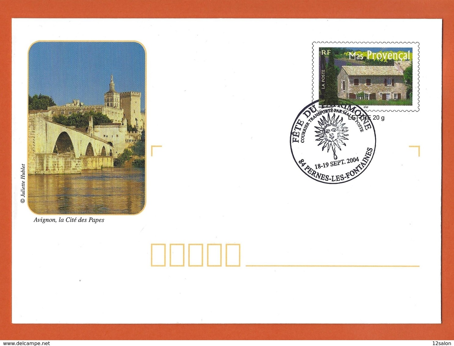 ENTIERS POSTAUX PRET A POSTER  TYPE MAS PROVENCAL THEME AVIGNON CITE DES PAPES PONT - PAP:  Varia (1995-...)