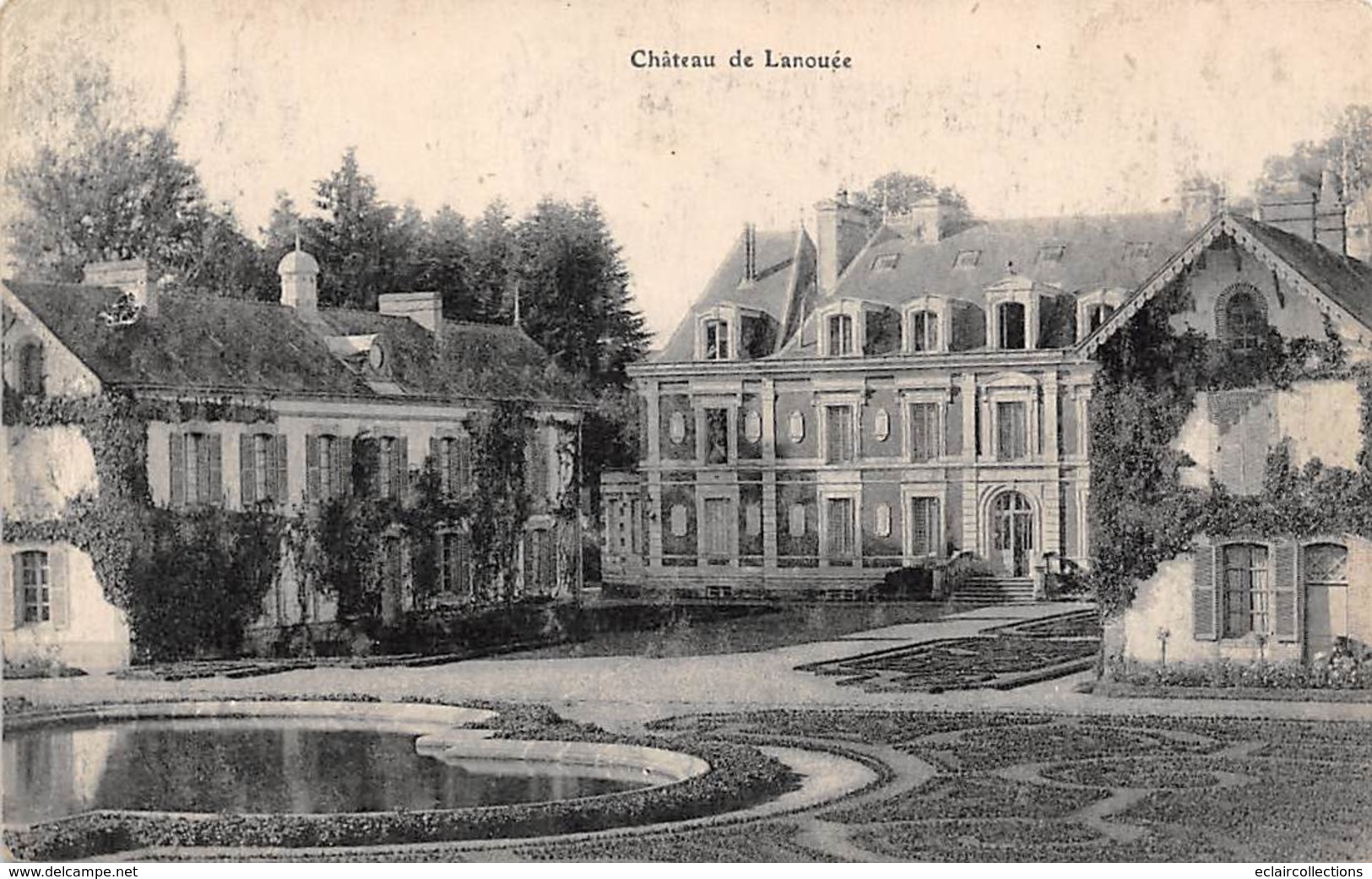 Lanouée       56           Le Château              (Voir Scan) - Andere & Zonder Classificatie