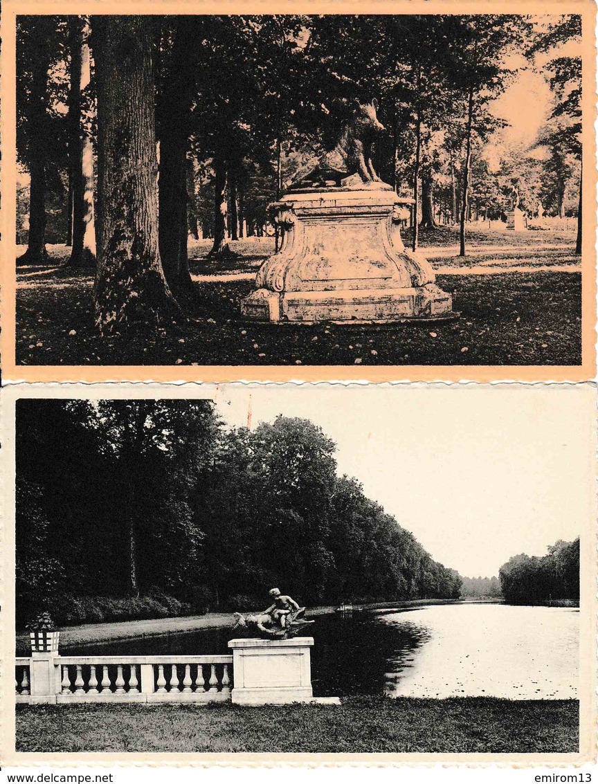 Enghien Edingen Le Parc (sanglier) 2cartes - Edingen