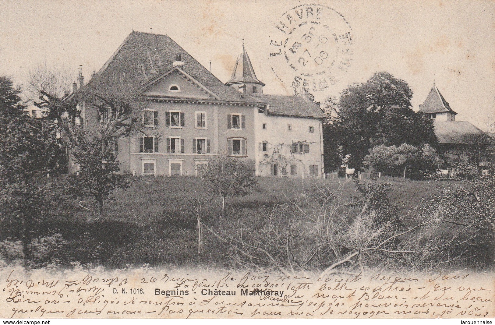 Suisse - BEGNINS - Château De Martheray - Begnins