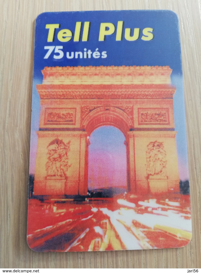 FRANCE/FRANKRIJK   TEL PLUS 75U      PREPAID  USED    ** 1490** - Mobicartes (GSM/SIM)