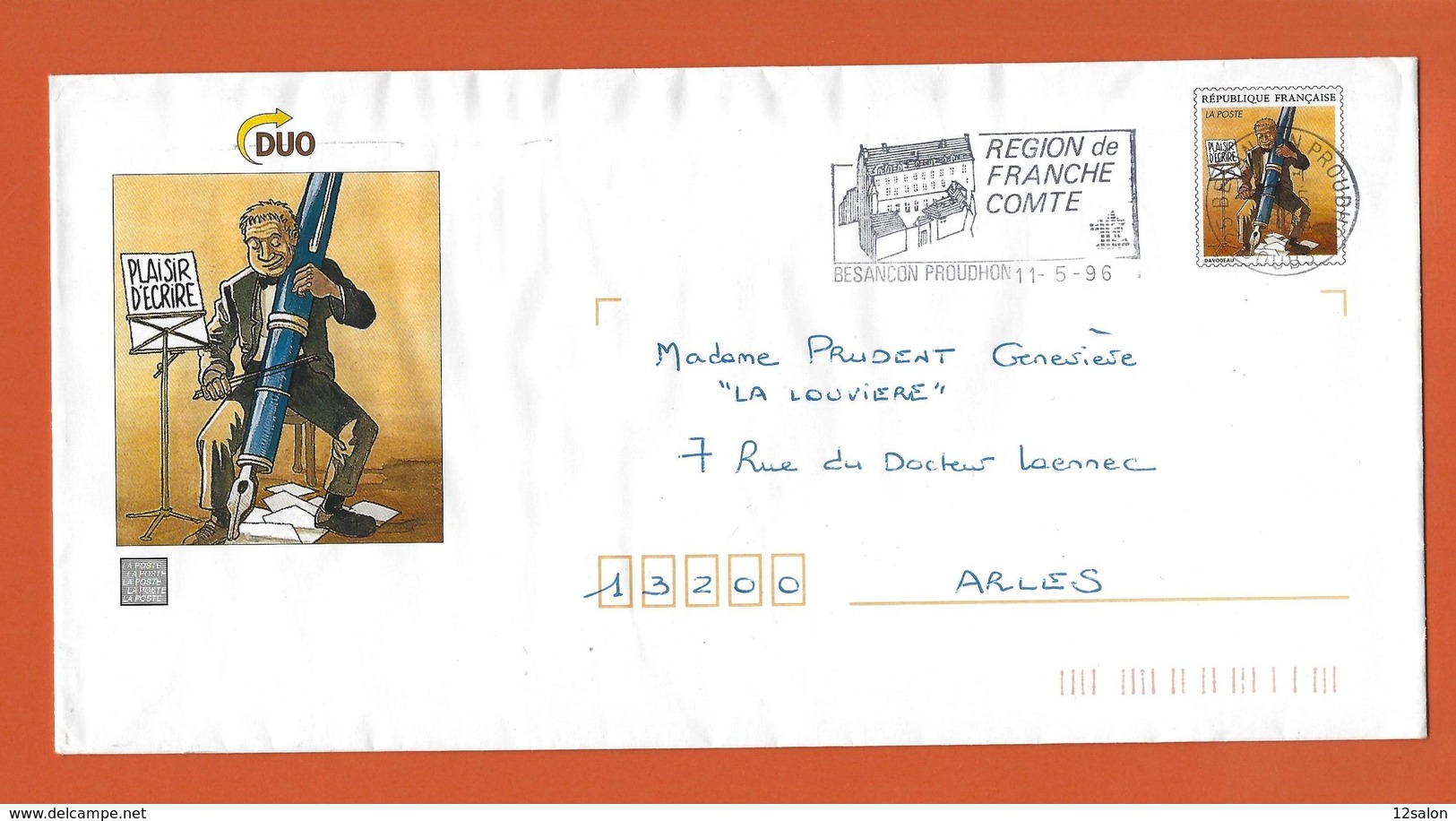 ENTIERS POSTAUX PRET A POSTER  Theme BANDE DESSINE PLAISIR D'ECRIRE - Prêts-à-poster:  Autres (1995-...)