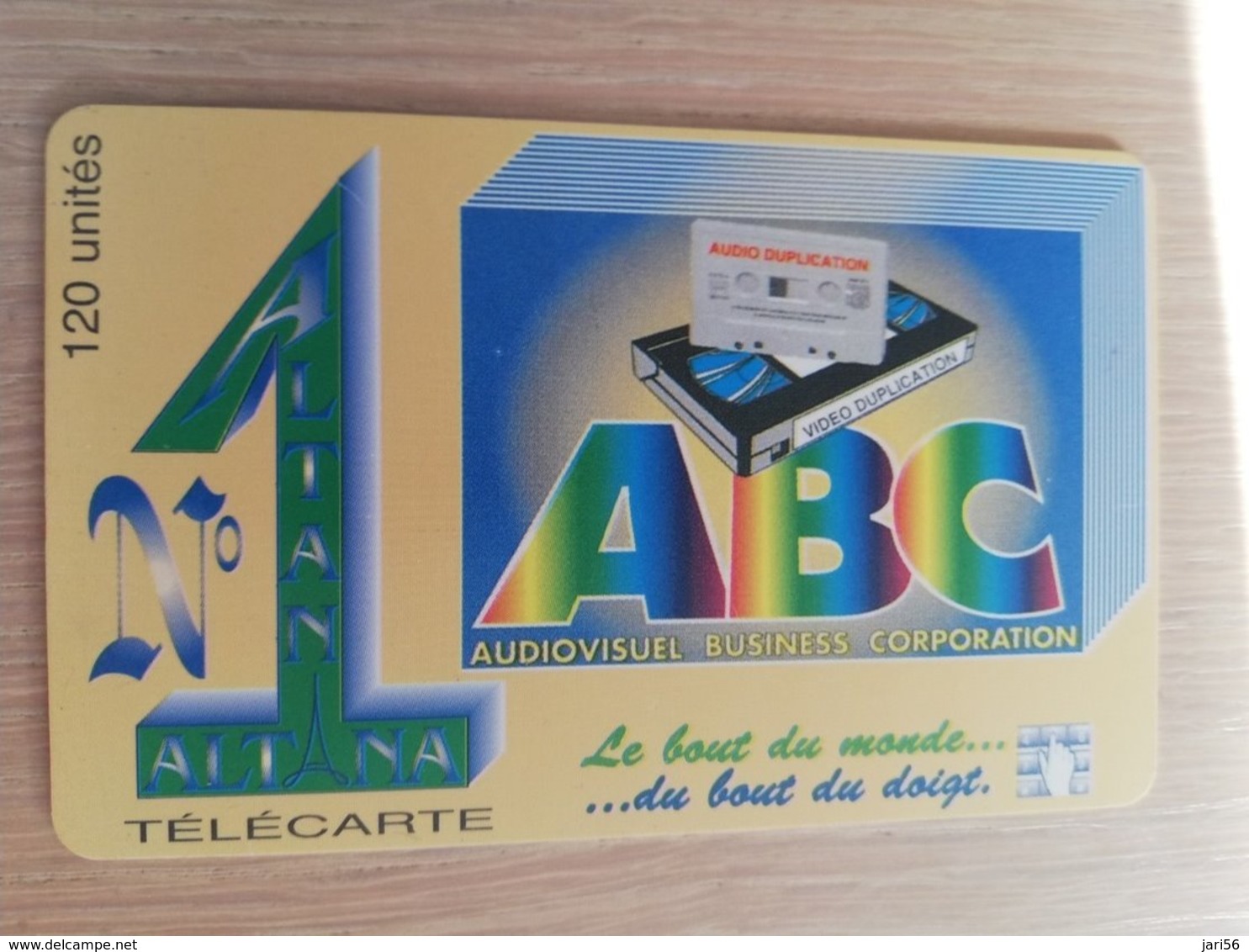 FRANCE/FRANKRIJK  1 ABC VIDEO DUPLI  120 UNITES  PREPAID  MINT     ** 1515** - Mobicartes (GSM/SIM)