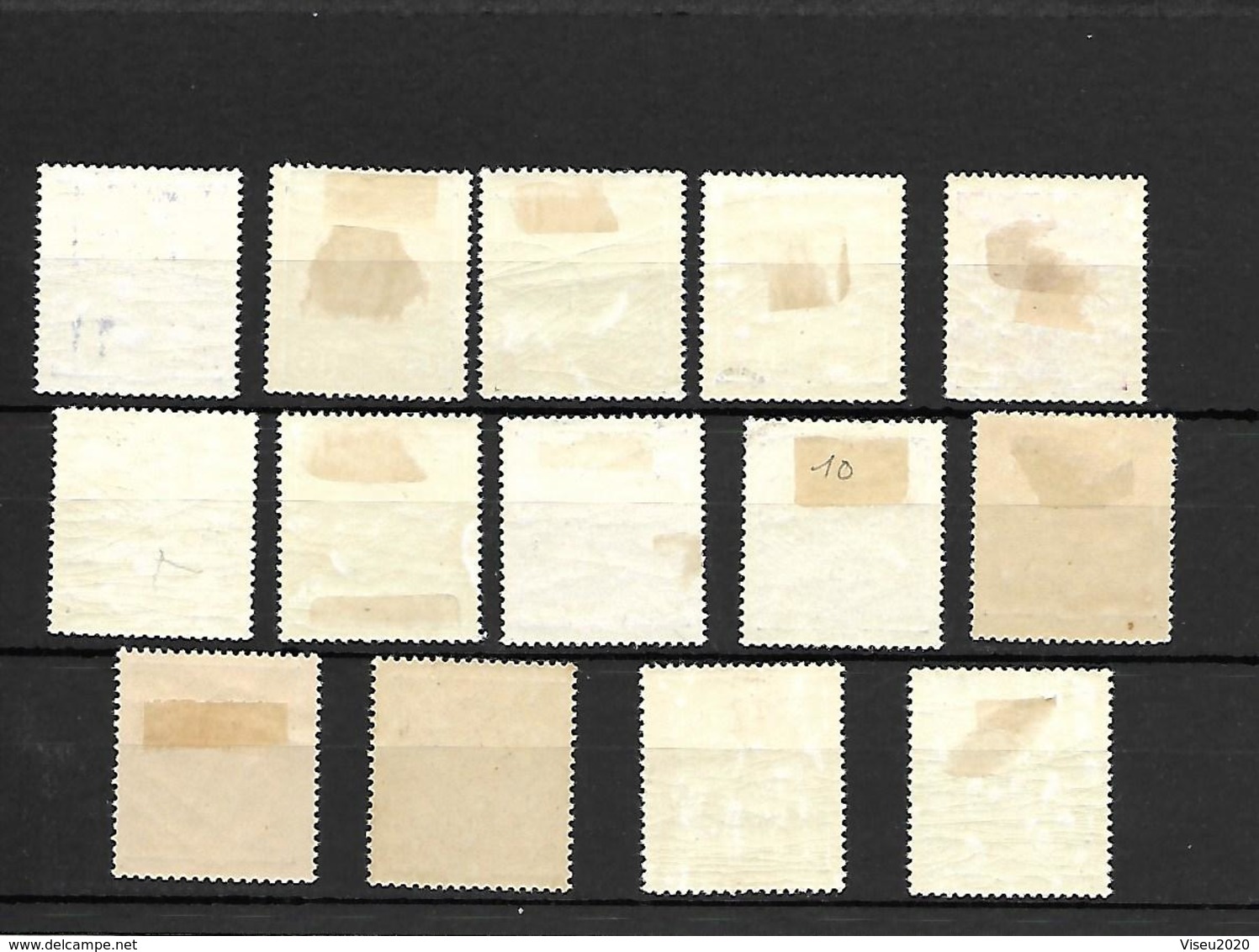 Portugal 1910 - D. Manuel II - Serie Completa NOVA C/ Charneira - Afinsa 156/169 - Unused Stamps